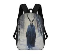 sinyumoney Surreal Forest Deer 01 Mochilas Mochilas Infantiles Mochila Escolar Mochila Escolar Infantil Impresa En 3D Mochilas De Viaje De Moda Para Niños De Primaria Y Secundaria 17inch