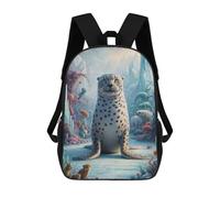 sinyumoney Surreal Seal Safari Mochila Infantil, Mochila Escolar Infantil, Mochilas Escolares Impresas En 3D Para Niños Y Estudiantes Adolescentes 17inch