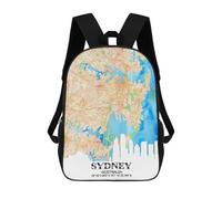 sinyumoney Sydney Mochilas Infantiles Mochila Escolar Mochila Impresa En 3D Para Niños Mochilas De Viaje Bolsas Para Libros Mochila Escolar Para Niños 17inch