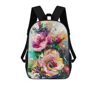 sinyumoney Symphony of Blooming Roses Mochilas Escolares Mochilas Informales Mochilas De Día Bolsa Escolar Para Trabajo Y Viajes Para El Campus Viajes Al Aire Libre Deportes 17inch