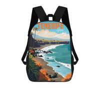 sinyumoney Tenerife Spain Mochilas Infantiles Impresas En 3D, Mochilas De Moda Informales, Mochilas De Viaje Bonitas, Mochilas Informales Para Exteriores Para Niños Y Niñas 17inch