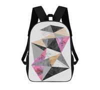sinyumoney Texture Collage G Mochilas Infantiles Impresas En 3D, Mochilas De Moda Informales, Mochilas De Viaje Bonitas, Mochilas Informales Para Exteriores Para Niños Y Niñas 17inch