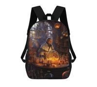 sinyumoney The Alchemist Mochila Escolar Resistente Al Agua, Mochila De Viaje, Bolsa Para Computadora Para La Escuela/trabajo/viajes 17inch