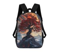 sinyumoney The Ashen World Tree Mochila, Mochila Escolar Impresa En 3D, Bolsa Para El Almuerzo Escolar, Mochila De Viaje, Mochila Para Amigos, Mochila Escolar Para Niñas Y Niños 17inch