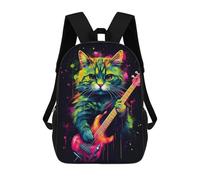 sinyumoney The Ashera Cat Dark Mochila Escolar Secundaria Informal Para Viajes, Bolsos Escolares Para Adolescentes, Chicas, Chicos, Mujeres Y Hombres 17inch