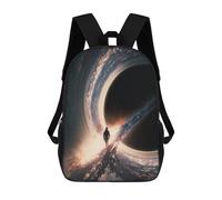 sinyumoney The Black Hole Mochila De Negocios Resistente Para Portátil Para La Escuela/trabajo/viajes 17inch