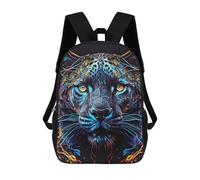 sinyumoney The Black Panther Mochila Escolar Para Niños De 17 Pulgadas, Mochila Informal De Viaje Para Niños Y Niñas, Mochila De Gran Capacidad Para El Día A Día 17inch