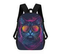 sinyumoney The Cat Mochila Infantil Con Impresión 3D, Mochila Escolar Para Niños, Mochila Informal Divertida Para Niños Y Adolescentes 17inch