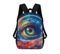 sinyumoney The Cosmic Eye Mochila Escolar Infantil Impresa En 3D Mochila De Viaje De Alta Capacidad Bolsas Para Libros Mochila Infantil 17inch