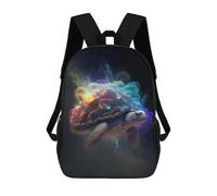 sinyumoney The Cosmic Turtle Mochilas Para Niños Mochila Escolar Mochila Escolar Impresa En 3D Para Niños Estudiantes De Primaria Y Secundaria 17inch