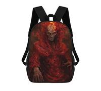sinyumoney The Devil Inside Mochila Escolar Grande Para Niños Para El Campus, Actividades Al Aire Libre, Viajes Y Deportes 17inch
