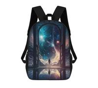sinyumoney The Door to The Unknown V3 Mochila Escolar Grande Resistente Al Agua Para Portátil Para Niños/niñas/adolescentes 17inch