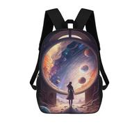 sinyumoney The Door to The Unknown V5 Mochila Escolar Ligera Para Aeropuerto, Estudiantes Universitarios, Mochila Para Adolescentes, Chicas, Chicos, Mujeres Y Hombres 17inch