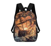 sinyumoney The End Mochila Escolar Resistente Al Agua, Mochila De Viaje, Bolsa Para Computadora Para Campus, Viajes Al Aire Libre, Deportes 17inch