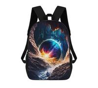 sinyumoney The End Of Time Mochila Escolar Impresa En 3D Mochila Escolar De Moda Para Niños Mochilas Para Niños Estudiantes De Secundaria 17inch