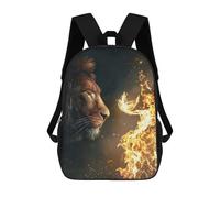 sinyumoney The Fire Inside Mochila Escolar Para Niños De 17 Pulgadas, Mochila Informal De Viaje Para Niños Y Niñas, Mochila De Gran Capacidad Para El Día A Día 17inch