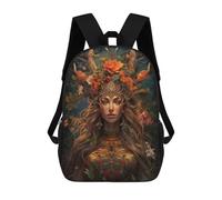 sinyumoney The Forest Druid Mochilas Para Niños Mochila Escolar Mochila Escolar Impresa En 3D Para Niños Estudiantes De Primaria Y Secundaria 17inch