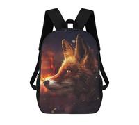 sinyumoney The Fox in Moscow Mochilas Impresas En 3D Para Niños, Mochila Escolar, Mochila Informal Para Exteriores, Mochila Informal De Moda Para Niños, Lindas Bolsas De Viaje 17inch