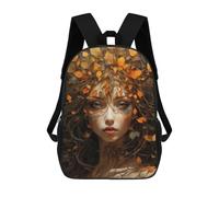 sinyumoney The Gaze of Autumn Mochilas Infantiles Impresas En 3D Para Niños, Mochilas Escolares De Moda, Mochilas De Viaje, Mochilas Escolares Para Niños De Primaria 17inch
