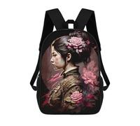 sinyumoney The Girls Flowers Mochila Escolar Impresa En 3D Para Niños 17inch Mochilas Para Niños Y Niñas, Mochilas Escolares Para Niños, Mochilas De Viaje