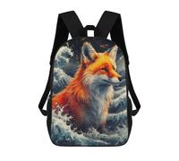 sinyumoney The Guardian of The Shore Mochilas De Moda Impresas En 3D 17inch Mochila Escolar Informal Para Niños De Primaria Y Secundaria