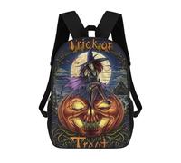 sinyumoney The Halloween Spirit Mochila De Moda Para Papelería, Impermeable, Informal, Para Hombres, Mujeres Y Adolescentes 17inch