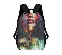 sinyumoney The Illusions Forest Mochila Escolar Para Secundaria Y Preparatoria. Mochila Informal Para Hombres, Mujeres Y Adolescentes. 17inch