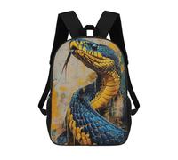 sinyumoney The Insidious Snake Mochilas Para Niños Mochila Escolar Mochila Escolar Impresa En 3D Para Niños Estudiantes De Primaria Y Secundaria 17inch