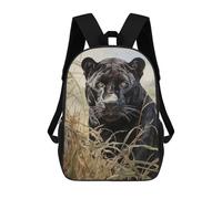 sinyumoney The Jaguar Kingdom Mochila Escolar, Mochila Para Portátil, Mochila Para Camping, Aventuras Al Aire Libre Y Viajes Diarios 17inch