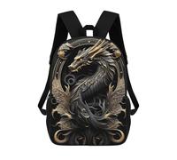 sinyumoney The King Dragon Emperor Mochila De Trabajo Para Portátil, Mochila Para Hombres, Mujeres Y Adolescentes 17inch