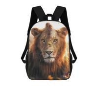 sinyumoney The Lion And Butterflies Mochilas Infantiles Mochila Escolar Mochila Impresa En 3D Para Niños Mochilas De Viaje Bolsas Para Libros Mochila Escolar Para Niños 17inch