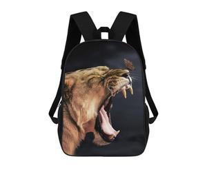 sinyumoney The Lioness And Butterfly Mochila Grande Escolar Para Niños - Perfecta Para Viajes, Trabajo Y Uso Diario 17inch
