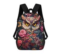 sinyumoney The Mad Stasher - Mochila escolar ligera ideal para aeropuerto, universitario, colegiales y adolescentes, Sabiduría de Blossoming, 17"
