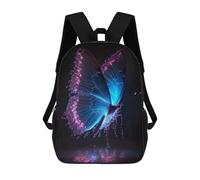 sinyumoney The Majesty Of Monarchs Mochila Escolar, De Negocios, Resistente, Para Portátil, Para Camping, Aventuras Al Aire Libre Y Viajes Diarios 17inch