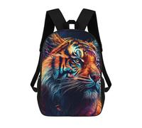 sinyumoney The Mighty Tiger Mochila Infantil Para Niñas, Mochila Escolar 3D, Mochila Para Niños Pequeños, Mochila Informal De Día, Mochila Escolar De Moda 17inch