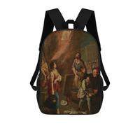 sinyumoney The Miracle of The Madonna Mochila Escolar Infantil Impresa En 3D Para Niños, Mochilas De Viaje, Bolsas Para Libros, Mochila Escolar Infantil 17inch