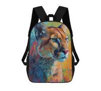 sinyumoney The Moveable Puma Mochila Escolar Mochila Para Niños Impresa En 3D Mochilas Infantiles Para Niños Y Niñas Mochilas Escolares Mochilas De Viaje Para Niños 17inch