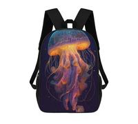 sinyumoney The Mysterious Jellyfish 1 Mochila De Moda Para Papelería, Impermeable, Informal, Para Hombres, Mujeres Y Adolescentes 17inch