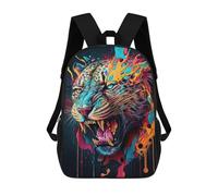 sinyumoney The Mysterious Leopard Mochila Escolar Ligera Para Aeropuerto, Estudiantes Universitarios, Mochila Para Hombres, Mujeres Y Adolescentes 17inch
