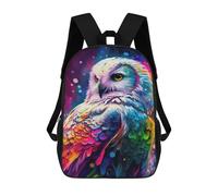 sinyumoney The Mystery Snow Owl Mochila Escolar, Mochila Informal, Mochila De Día, Mochila Escolar, De Trabajo, De Viaje Para Niñas, Adolescentes 17inch