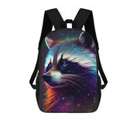 sinyumoney The Naughty Raccoon Mochila Escolar Infantil Con Impresión 3D, Mochila Escolar Informal Para Niños De Primaria Y Secundaria 17inch