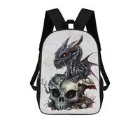 sinyumoney The Obsidian Dragon Mochila Escolar Ligera Para Aeropuerto, Estudiantes Universitarios, Mochila Para Adolescentes, Chicas, Chicos, Mujeres Y Hombres 17inch