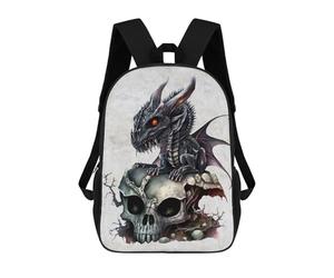 sinyumoney The Obsidian Dragon Mochila Escolar Ligera Para Aeropuerto, Estudiantes Universitarios, Mochila Para Adolescentes, Chicas, Chicos, Mujeres Y Hombres 17inch