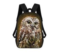 sinyumoney The Owl Mochila Escolar, De Negocios, Resistente, Para Portátil, Para Camping, Aventuras Al Aire Libre Y Viajes Diarios 17inch