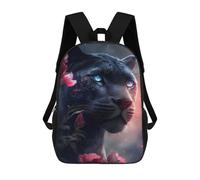 sinyumoney The Pink Black Panther Mochila Escolar, Mochila De Viaje Para La Universidad, Mochilas Para Acampar, Aventuras Al Aire Libre Y Viajes Diarios 17inch