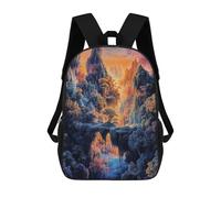 Sinyumoney The Polaris Sword Mochila Escolar para Adolescentes, Impreso En 3D, Ajustable, Con Bolsillos De Moda Para Niños, Niños, Niñas Estudiantes Y Adolescentes, Para el otro mundo, 17"