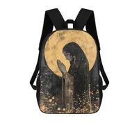 sinyumoney The Pray of Goddess Mochila Escolar, Mochila De Negocios Para Portátil, Mochila Unisex Informal Para Niños/niñas/adolescentes 17inch