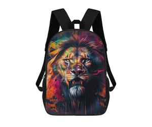 sinyumoney The Pride Lion II Mochila De Negocios Resistente Para Portátil Para La Escuela/trabajo/viajes 17inch