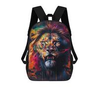 sinyumoney The Pride Lion II Mochila Escolar Infantil Con Impresión 3D, Mochila Escolar Informal Para Niños De Primaria Y Secundaria 17inch