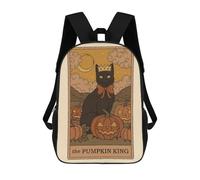 sinyumoney The Pumpkin King Mochilas Infantiles Escolares Impresas En 3D, Mochilas Para Niños, Mochilas De Viaje Para Niños Y Niñas, Mochilas Escolares Para Niños 17inch